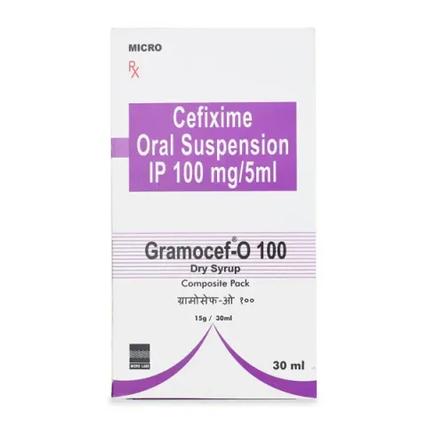 Gramocef O 100 Dry Syrup product image