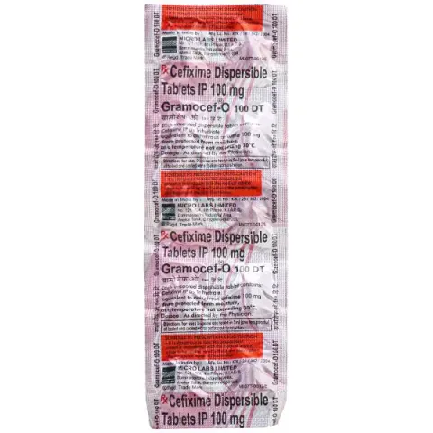 Gramocef O 100 Tablet product image