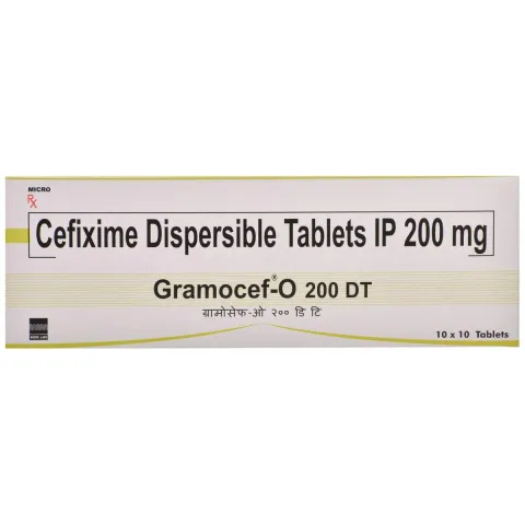 Gramocef O 200 Tablet product image