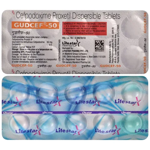 Gudcef 50 Tablet product image