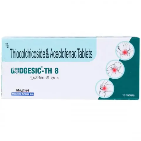Gudgesic Th 8 Tablet product image