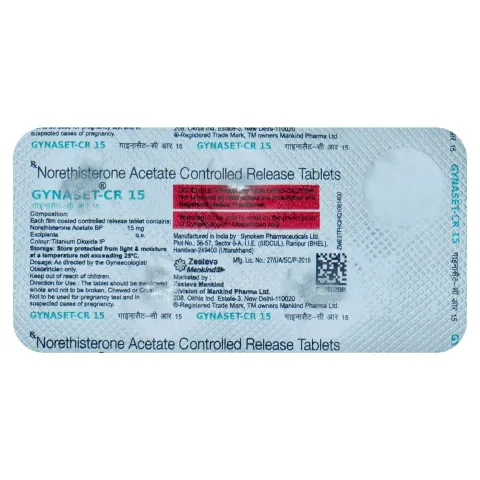 Gynaset Cr 15 Tablet product image