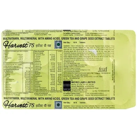 Harvest Ps Tablet product image