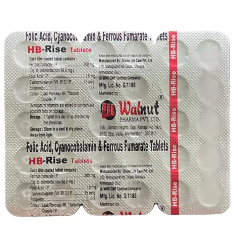 Hb Rise Tablet product image