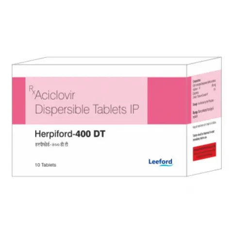 Herpiford 400 Dt Tablet product image