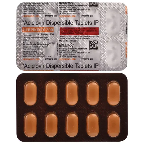 Herpikind 200 Tablet product image