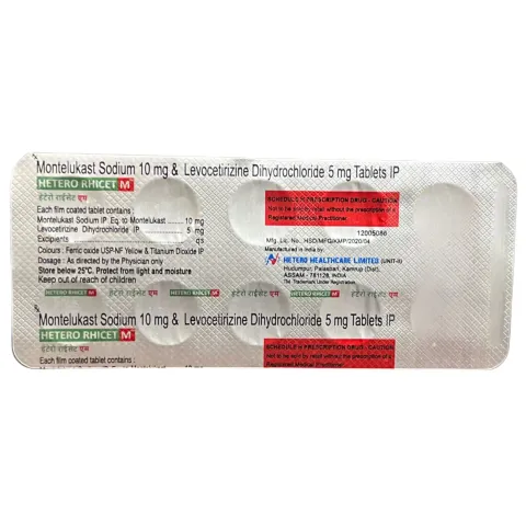 Hetero Rhicet M Tablet product image