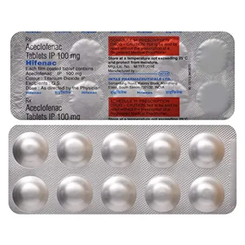 Hifenac 100 Tablet product image