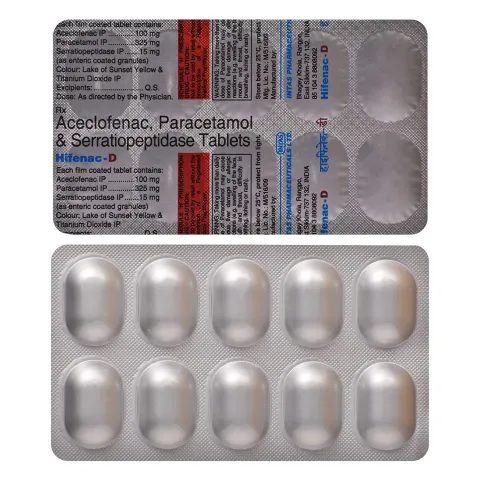 Hifenac D Tablet product image