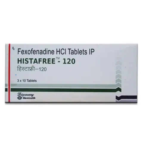 Histafree 120mg Tablet product image