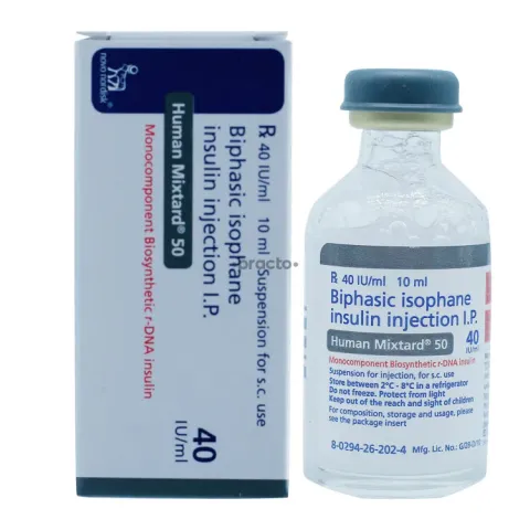 Human Mixtard 50 Injection 10ml product image