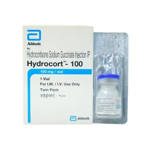 Hydrocort 100mg Injection product image