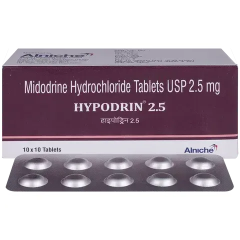 Hypodrin 2.5 Tablet product image