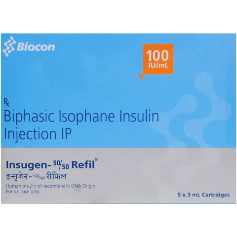 Insugen 50/50 Refil Cartridge 3ml product image