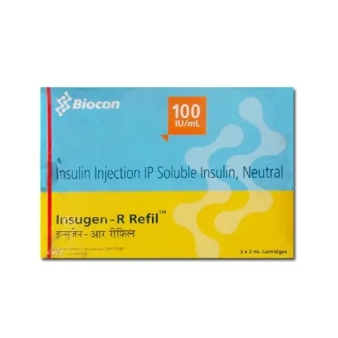 Insugen R 100iu/ml Refill product image