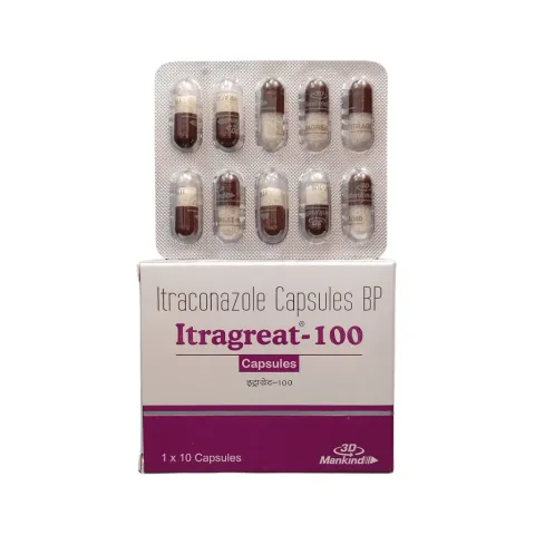 Itragreat 100mg Capsule product image