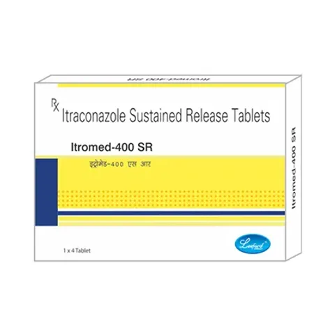 Itromed 400 Sr Tablet product image