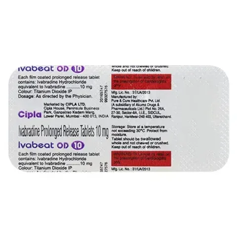 Ivabeat Od 10 Tablet product image