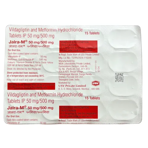 Jalra M 50/500 Tablet product image