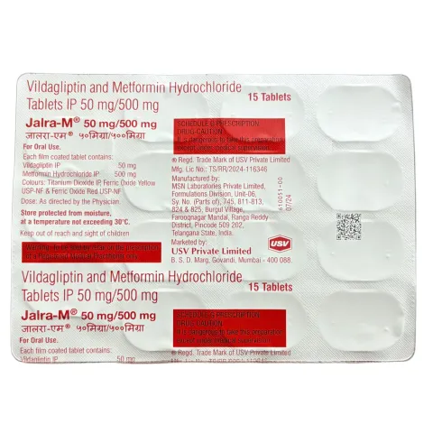 Jalra M 50/500 Tablet product image