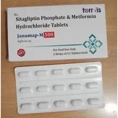 Janumap M 500 Tablet product image