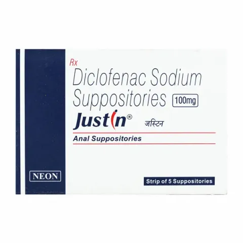 Justin 100 Suppository product image
