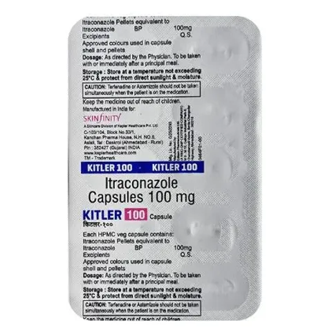 Kitler 100mg Capsule product image