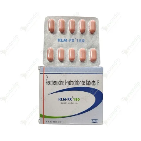 Klm Fx 180mg Tablet product image