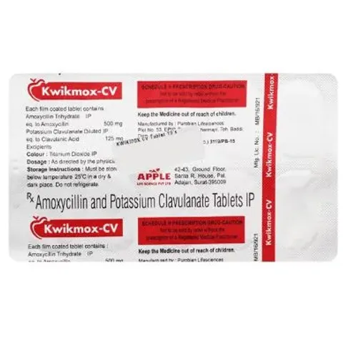 Kwikmox Cv Tablet product image