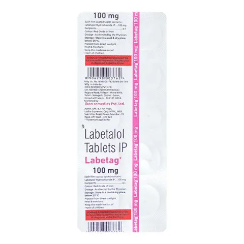 Labetag 100mg Tablet product image