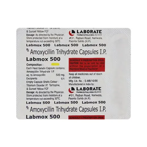 Labmox 500 Capsule product image