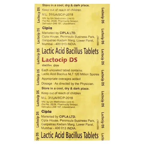 Lactocip Ds Tablet product image