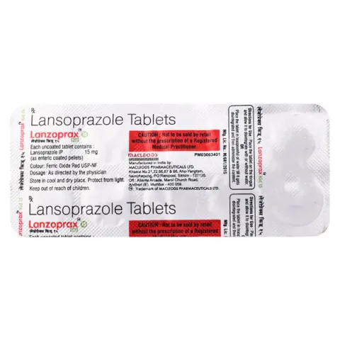 Lanzoprax Kid 15 Tablet product image