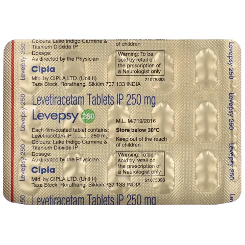 Levepsy 250 Tablet product image