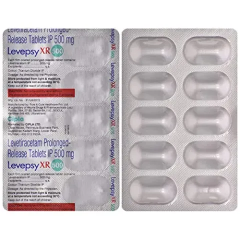 Levepsy Xr 500 Tablet product image