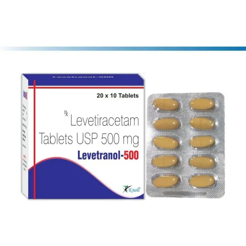 Levetranol 500mg Tablet product image