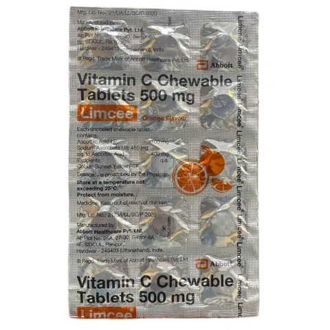 Limcee Vitamin C Chewable Tablets product image