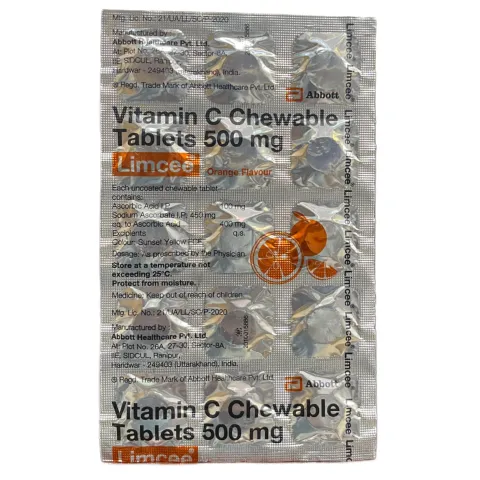 Limcee Vitamin C Chewable Tablets product image