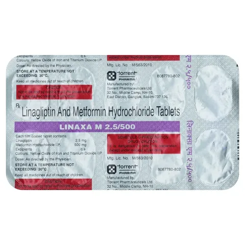 Linaxa M 2.5/500 Tablet product image