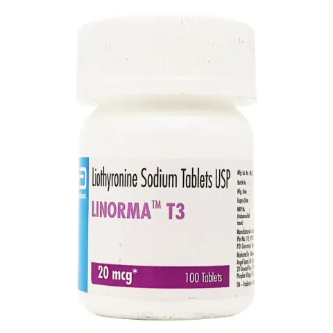 Linorma T3 20mcg Tablet product image