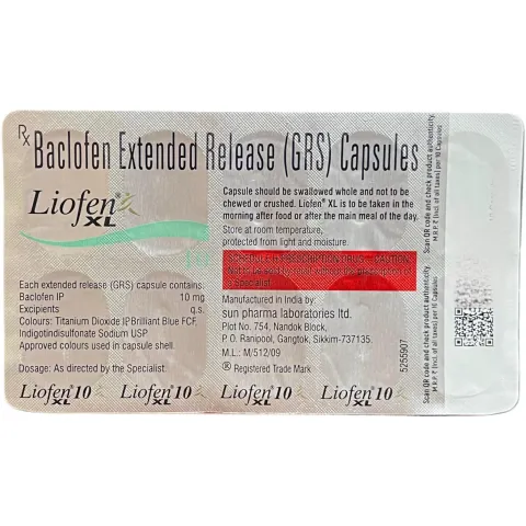 Liofen Xl 10 Capsule product image
