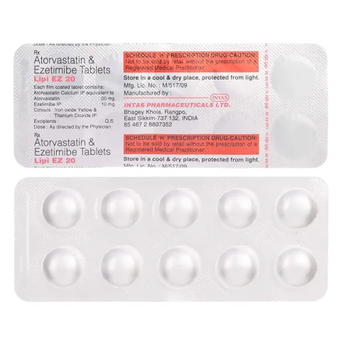 Lipi Ez 20 Tablet product image