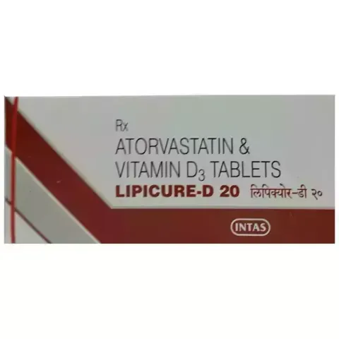 Lipicure D 20 Tablet product image