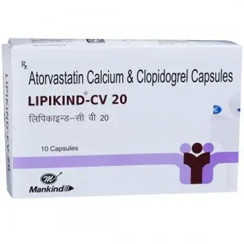 Lipikind Cv 20 Capsule product image