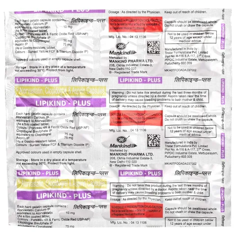 Lipikind Plus Capsule product image