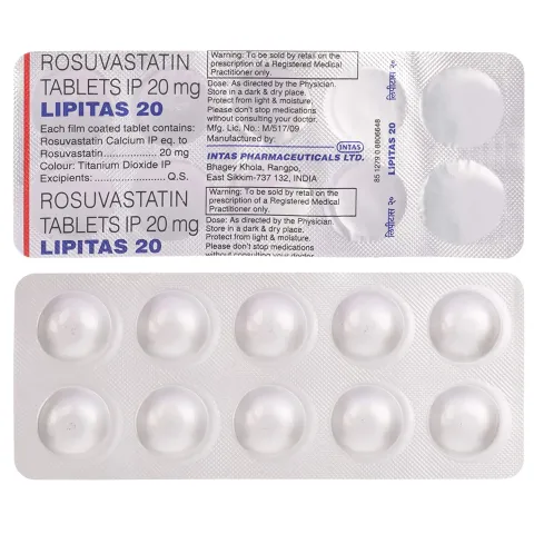 Lipitas 20 Tablet product image