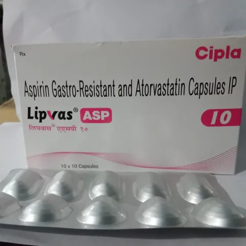 Lipvas Asp 10 Capsule product image
