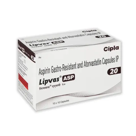 Lipvas Asp 20 Capsule product image