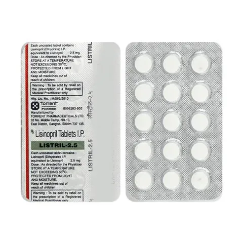 Listril 2.5 Tablet product image