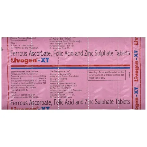 Livogen Xt Tablet product image